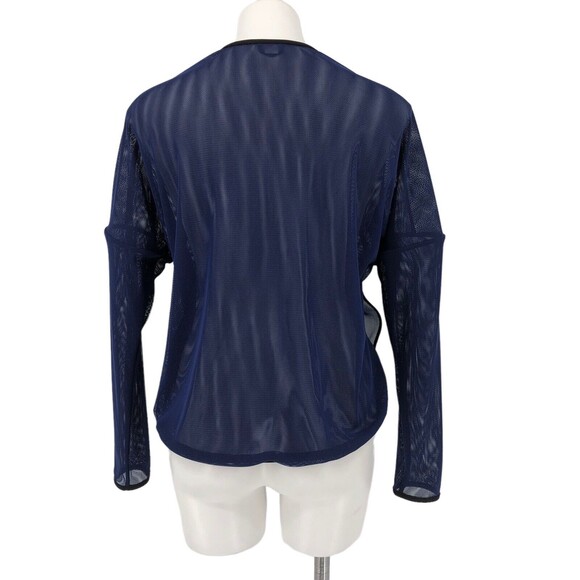 LULULEMON LAB Kaomi Jacket Velvety Blue Black Reversible Women's Size 4 - Picture 3 of 11